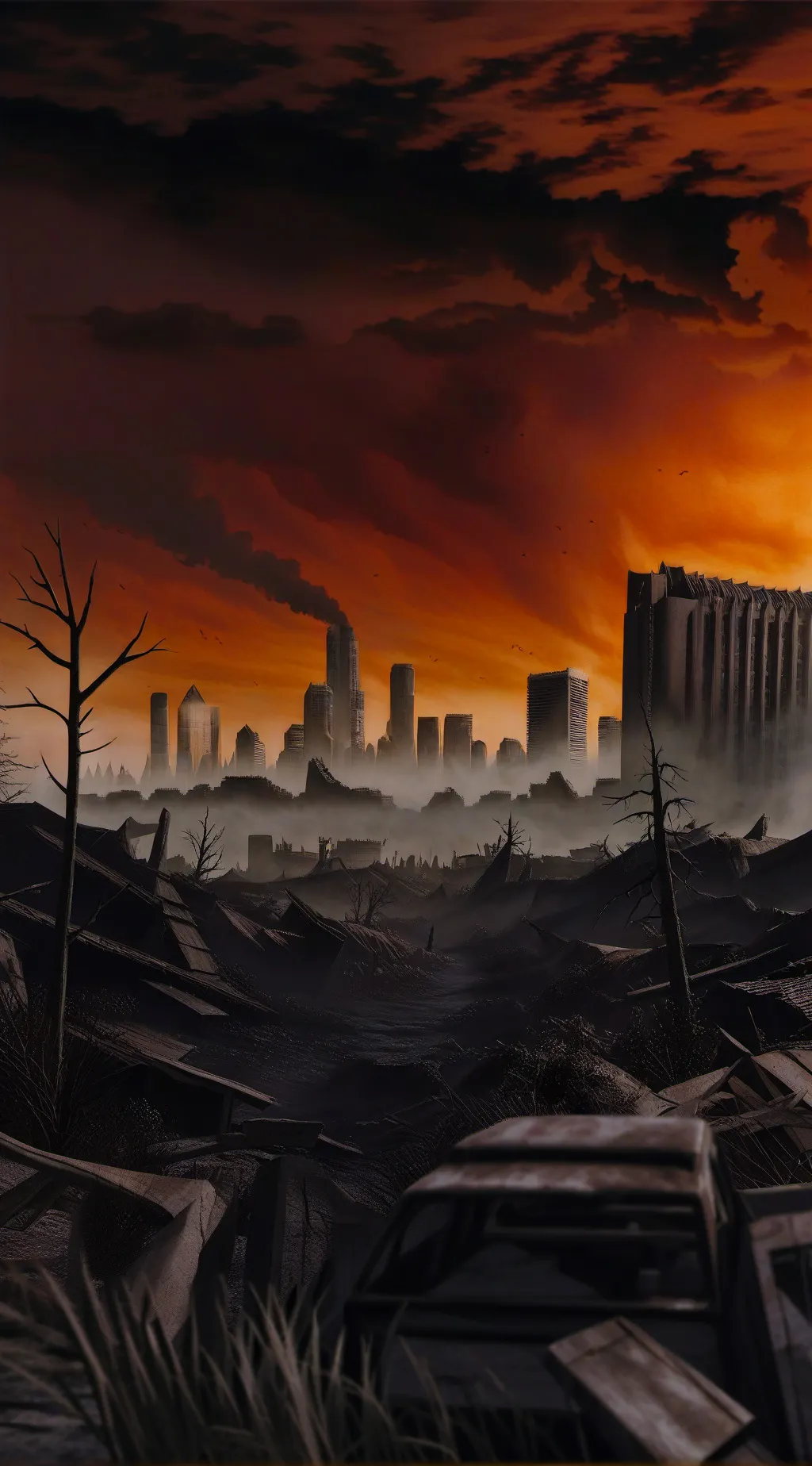 ai character: Virus background