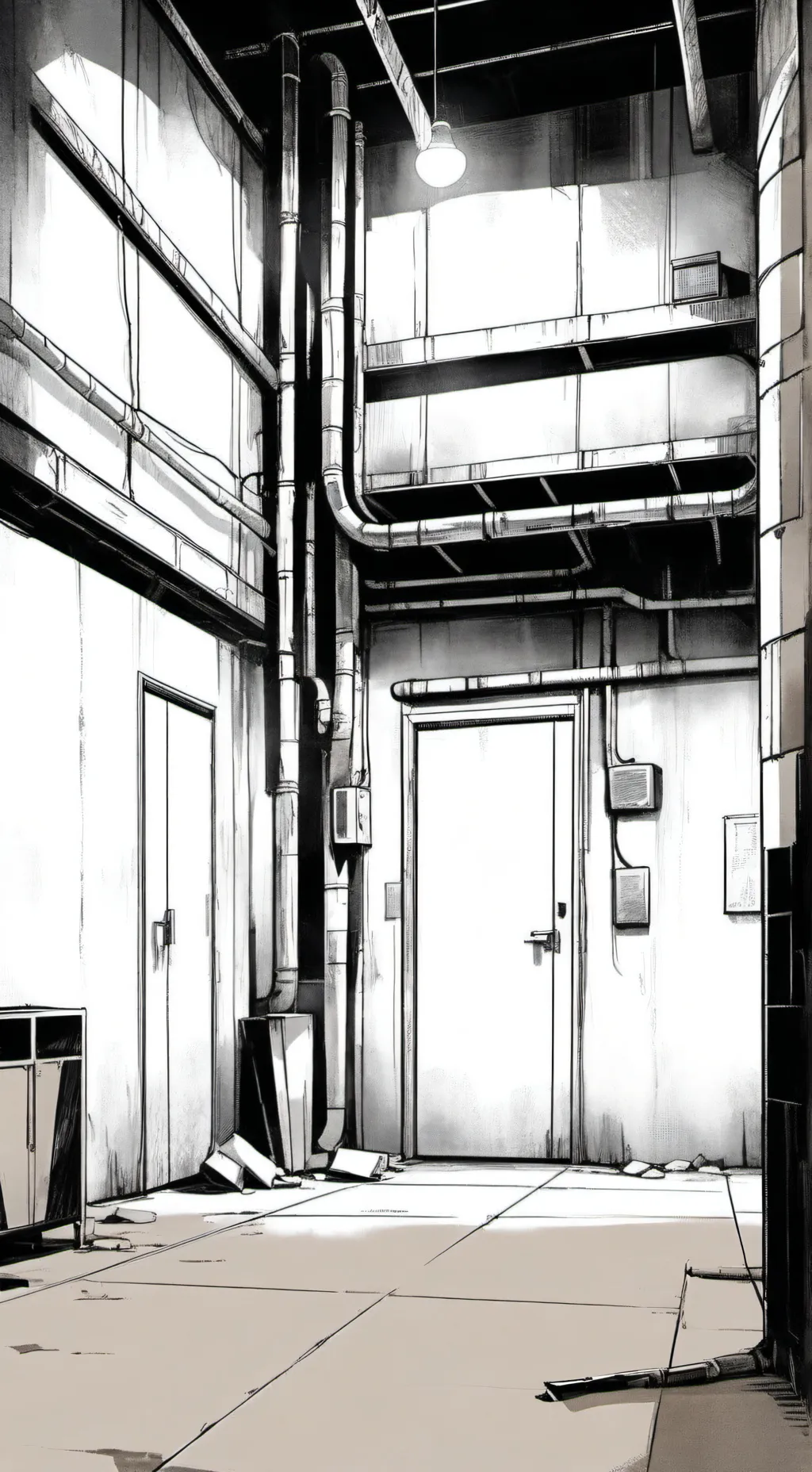 ai character: MHA kidnapped background