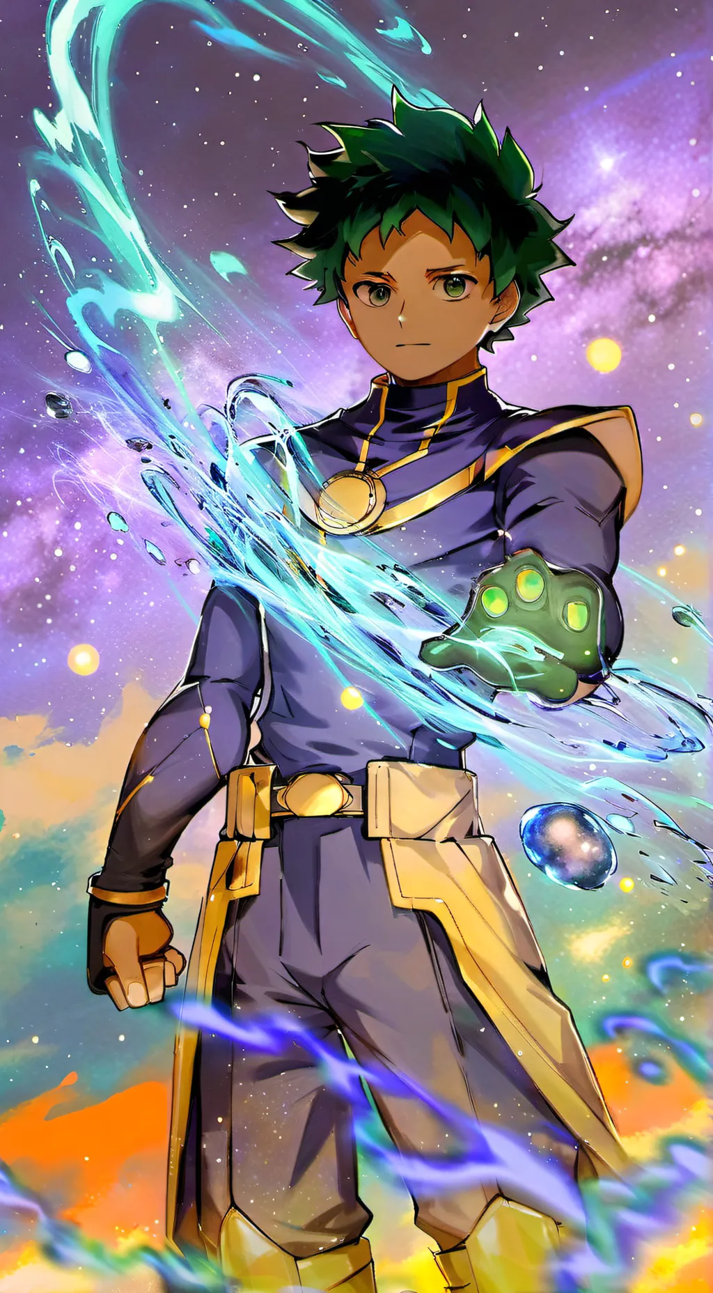 ai character: Transformations background