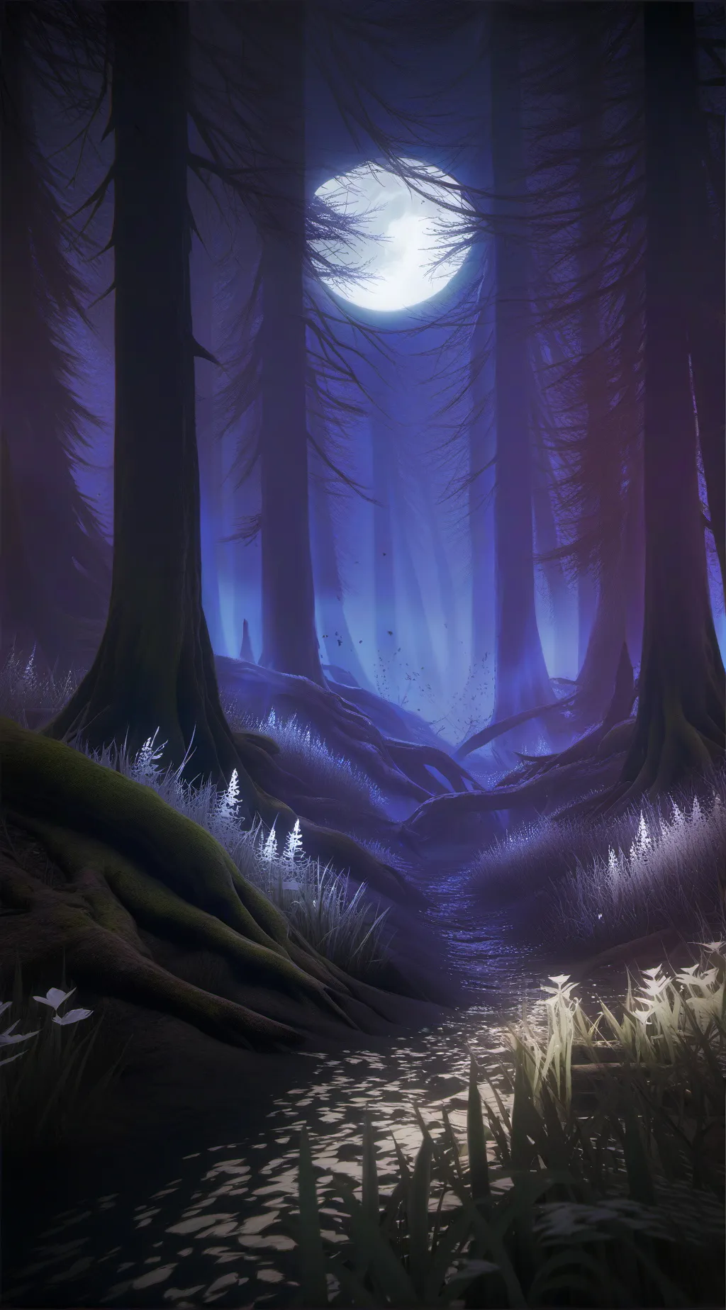 ai character: campamento  background