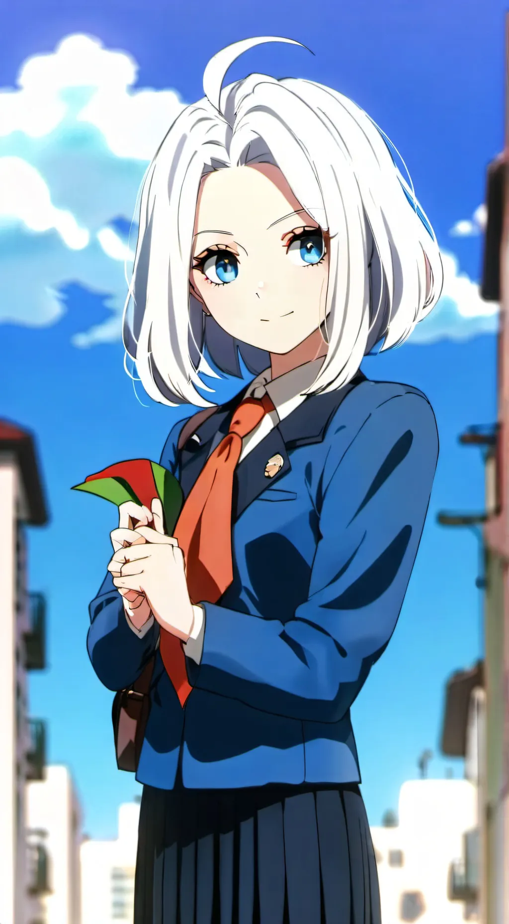 ai character: Luna  background