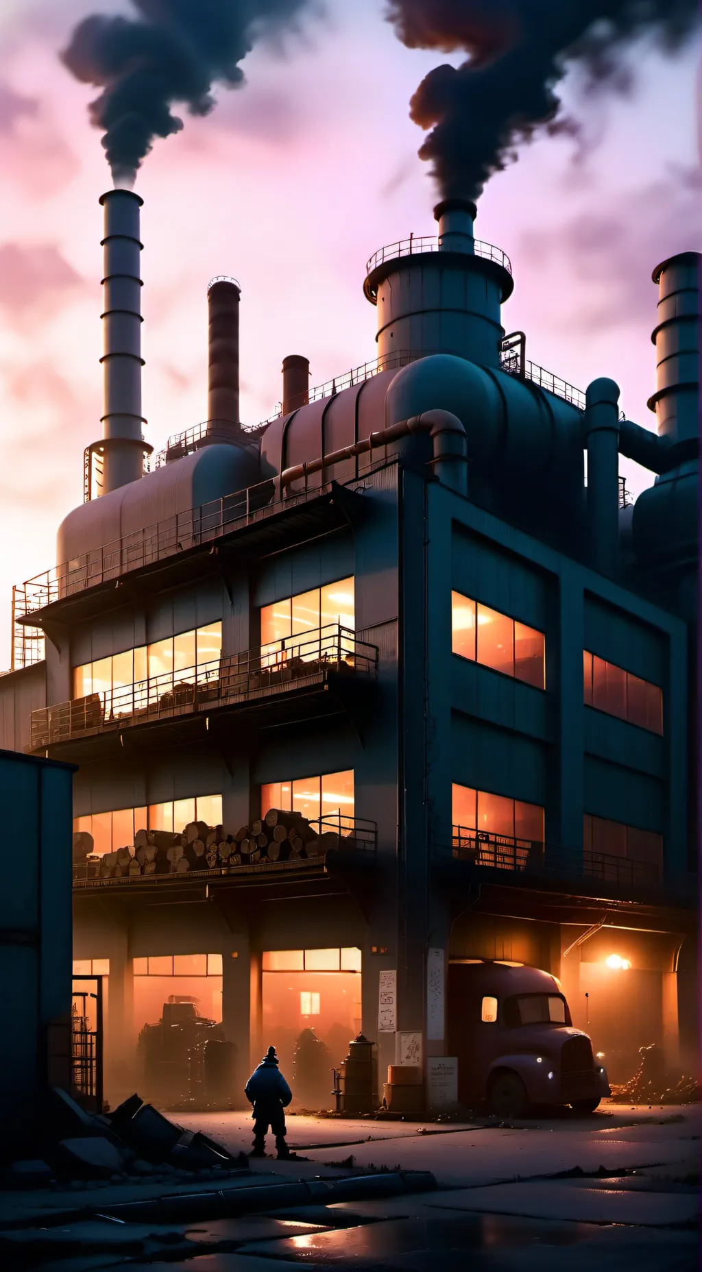 ai character: BingBang background