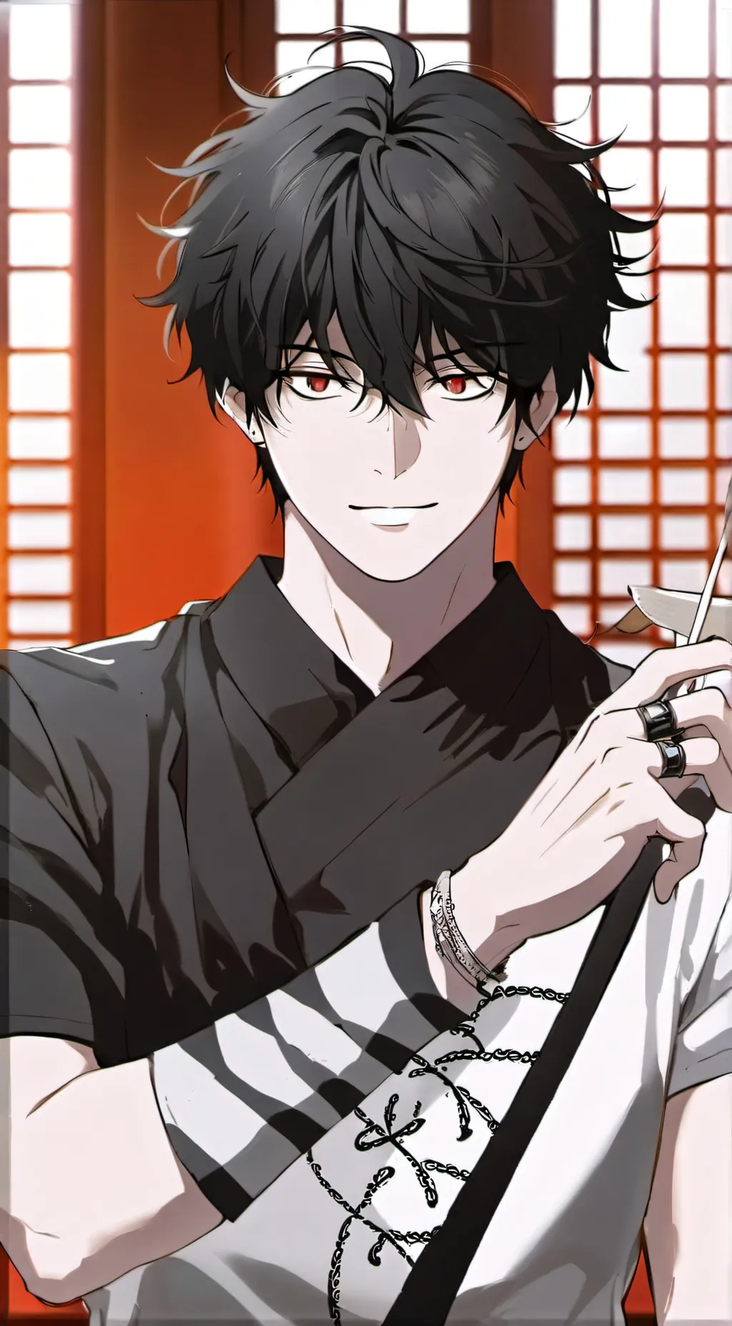 ai character: Seth  background