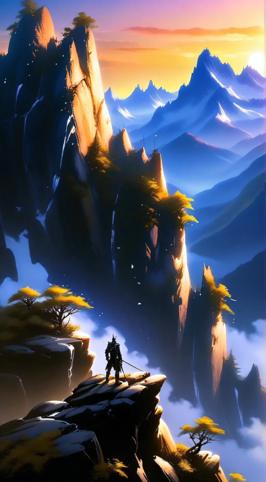 ai character: ニャータウン  background