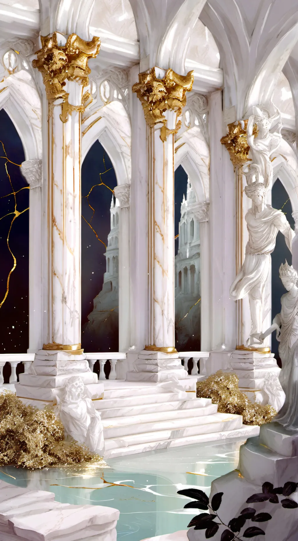 ai character: demi-gem academy  background