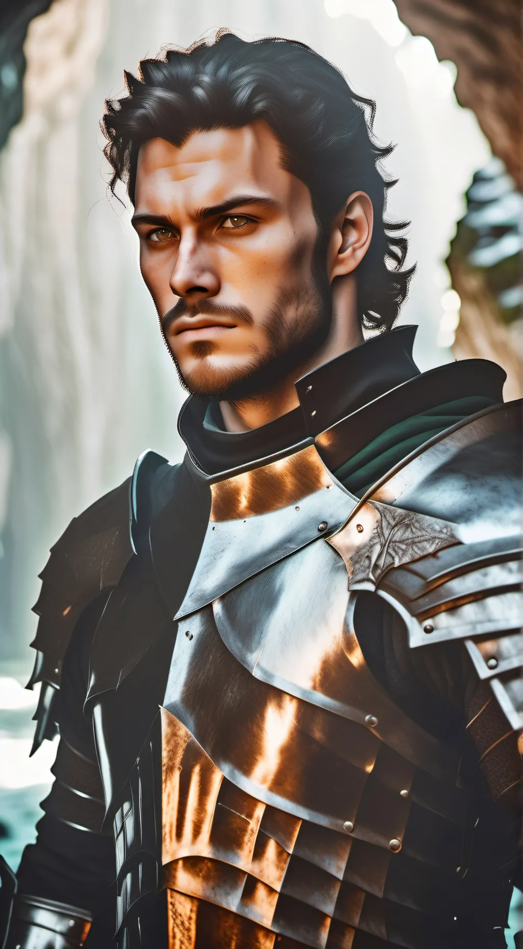ai character: Coale Dragen  background