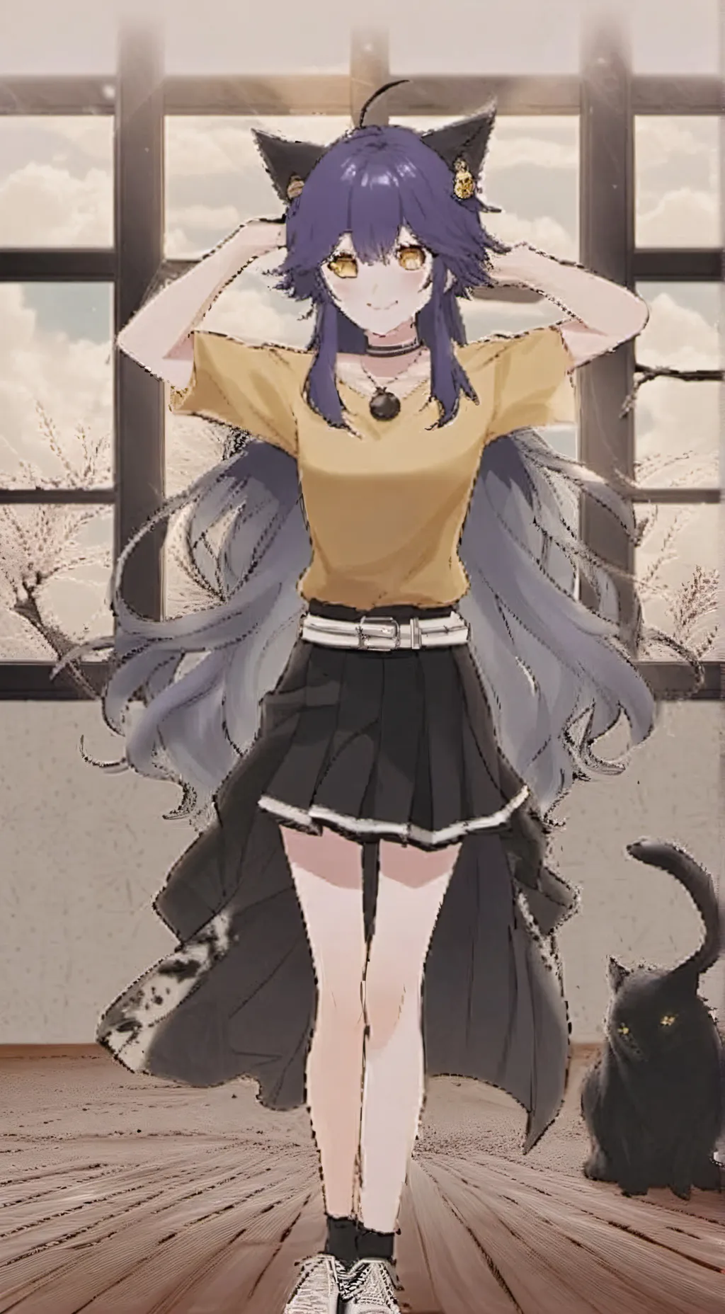 ai character: Misaki background