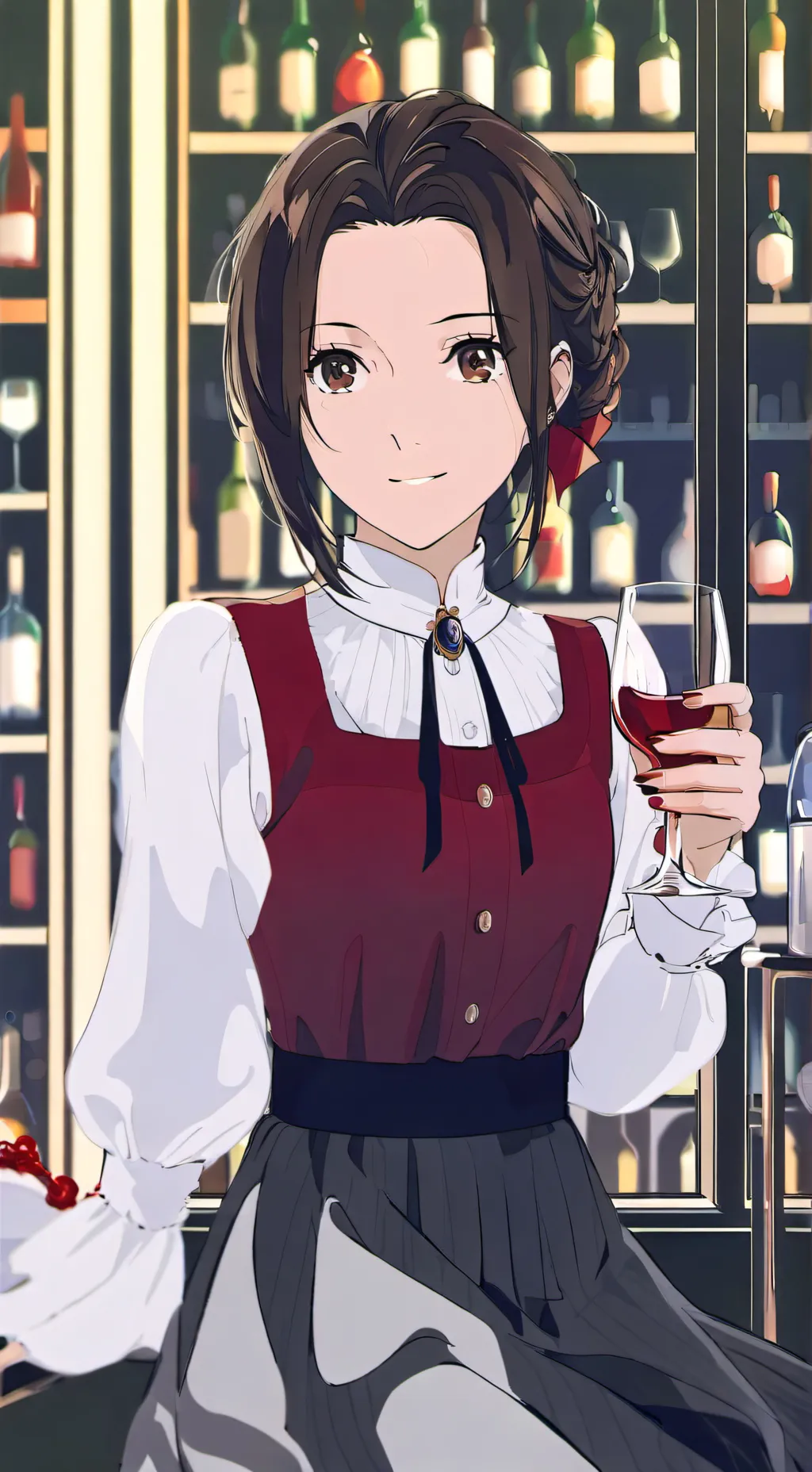 ai character: aria background