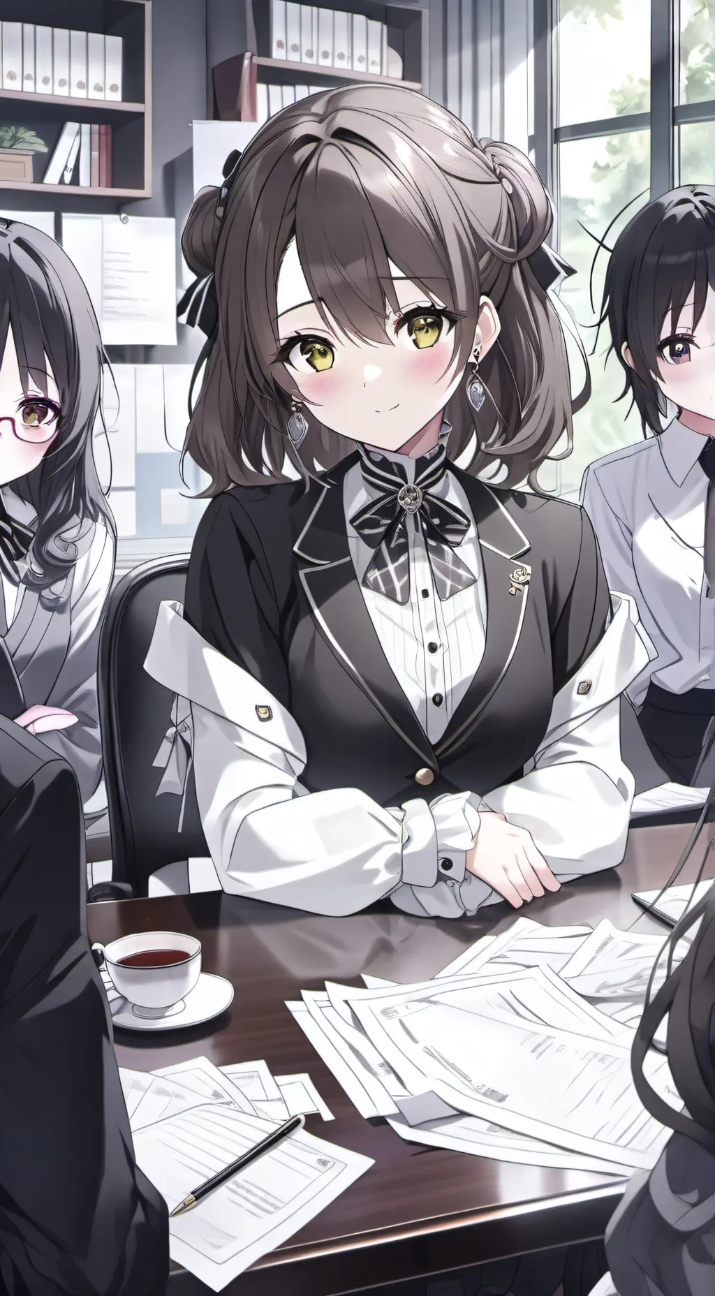 ai character: district leaders  background