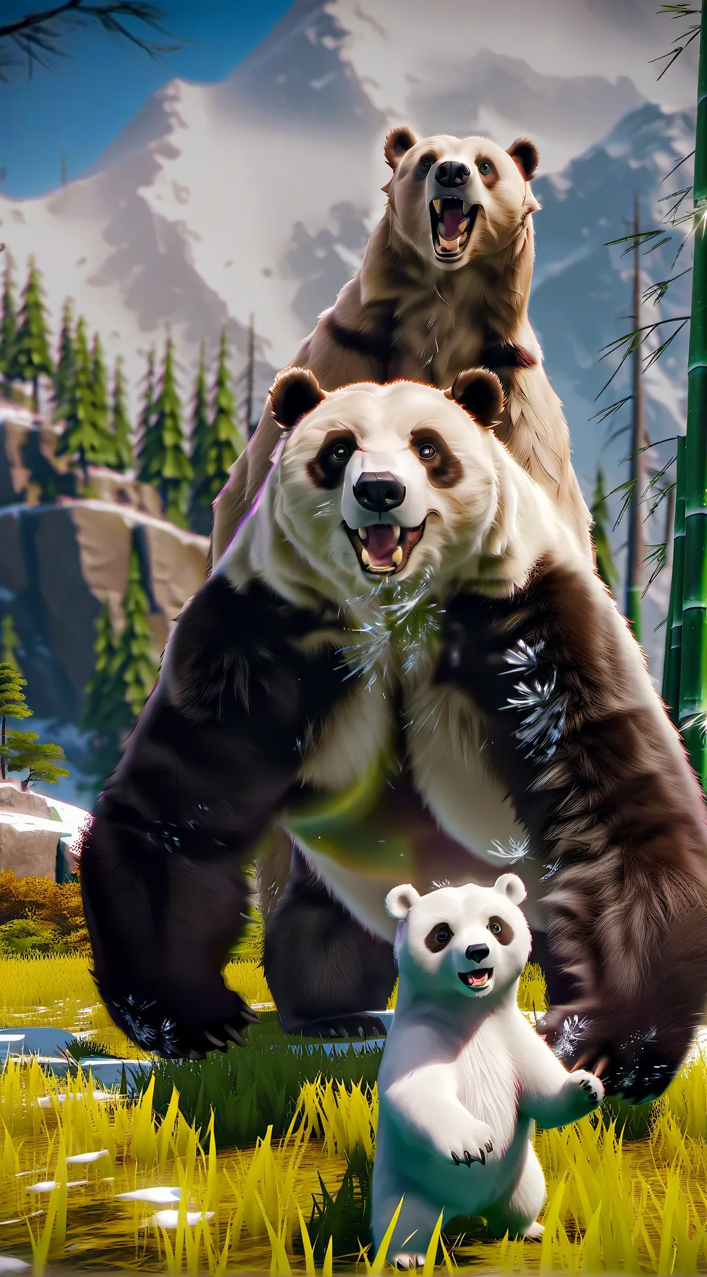 ai character: Escandalosos  background