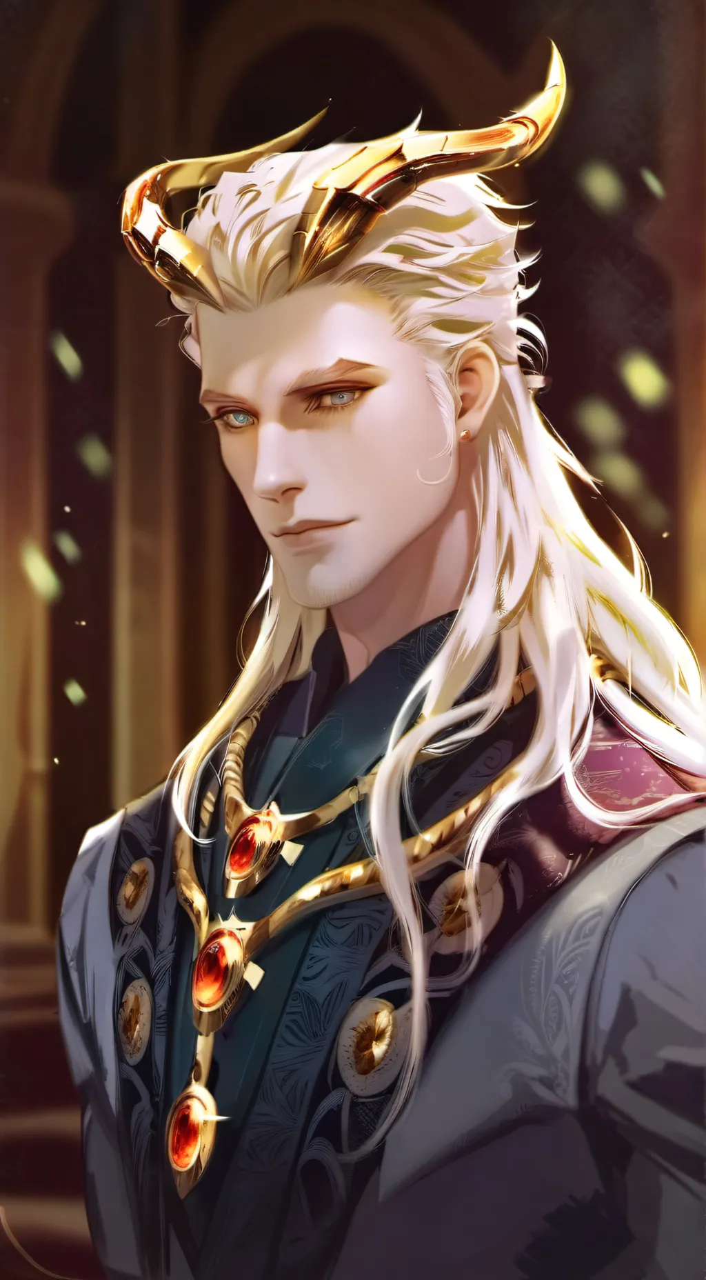 ai character: Aurum background