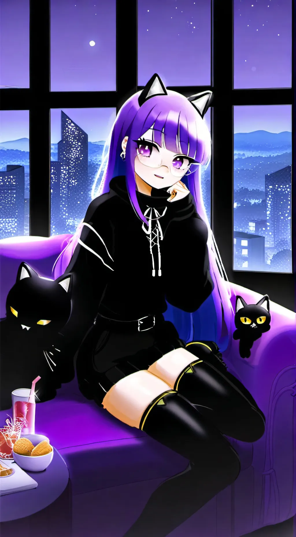 ai character: Zsantal gacha life background