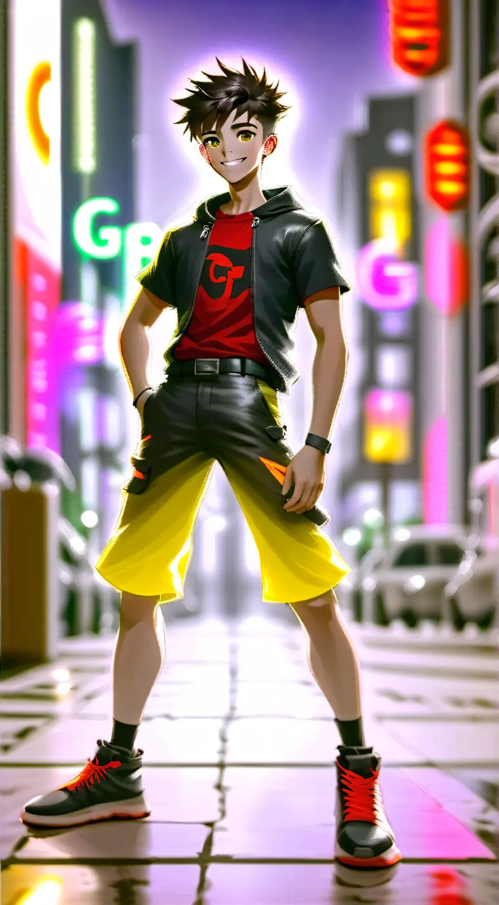 ai character: Noah  background