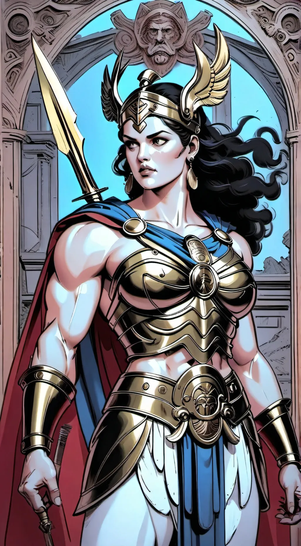 ai character: Solaria background