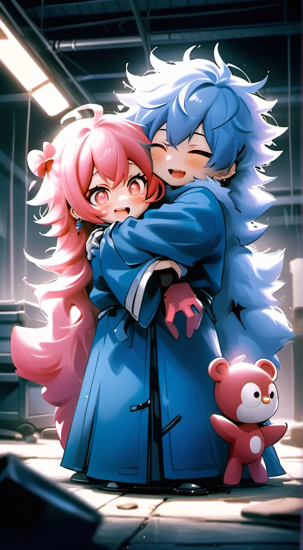 ai character: poppy playtime background