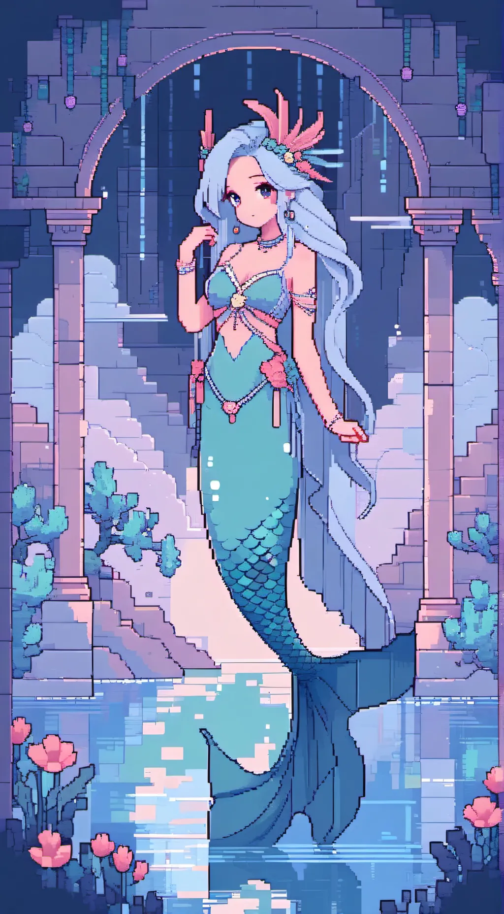 ai character: The Siren background