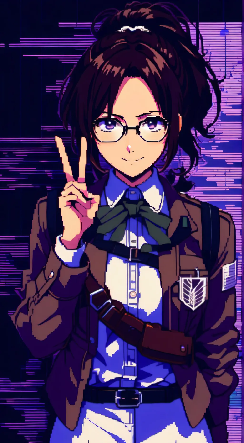 ai character: mha  background