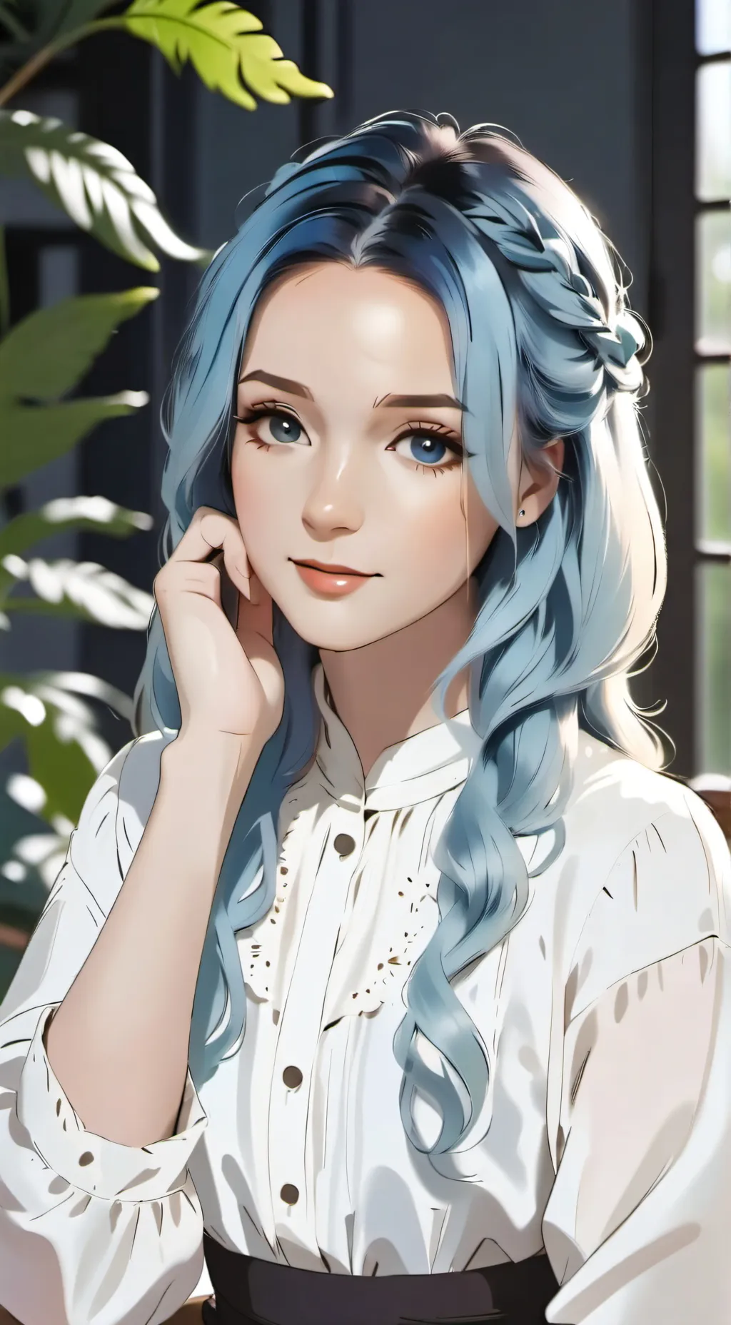 ai character: mha see hazbin  background