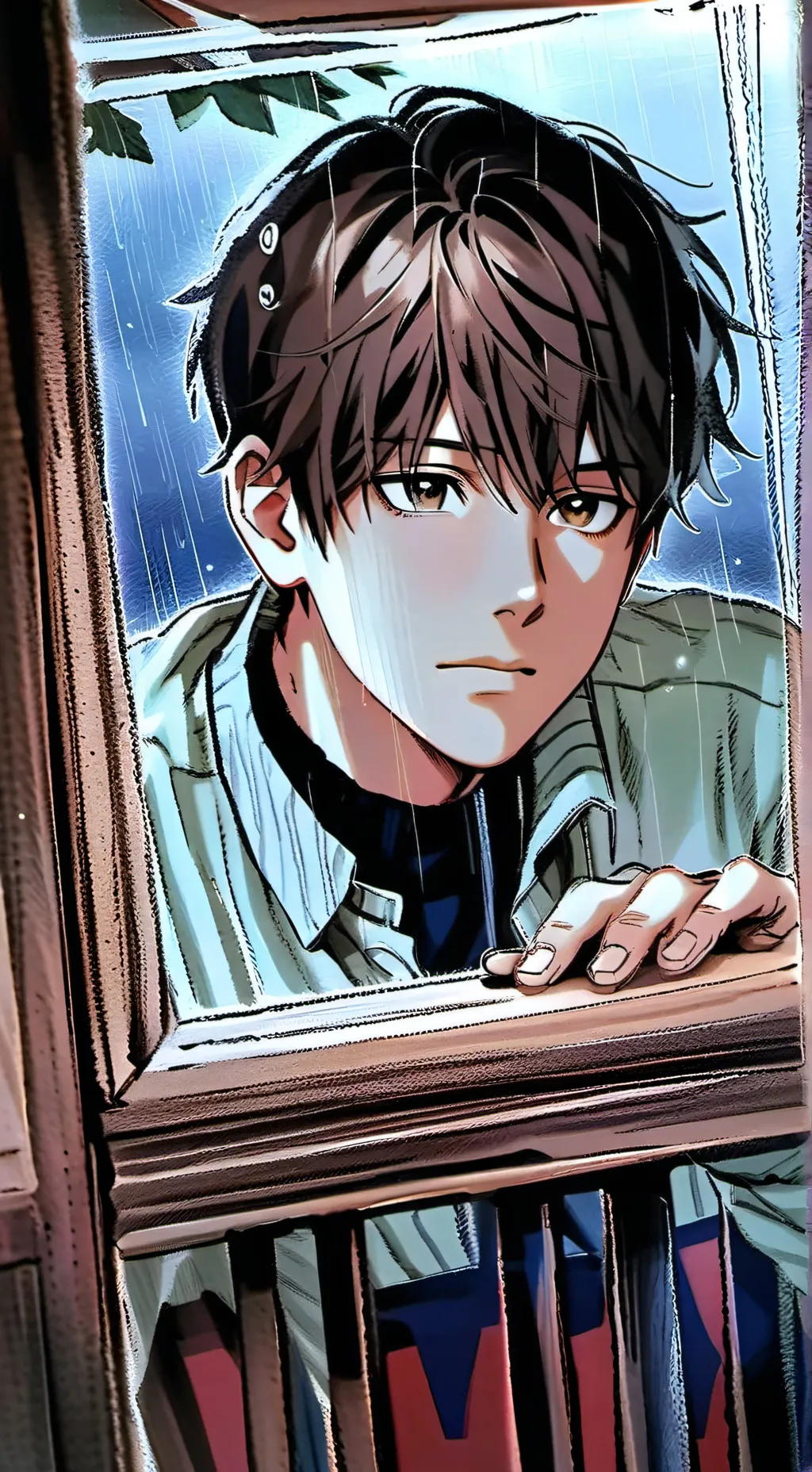 ai character: Ángel  background