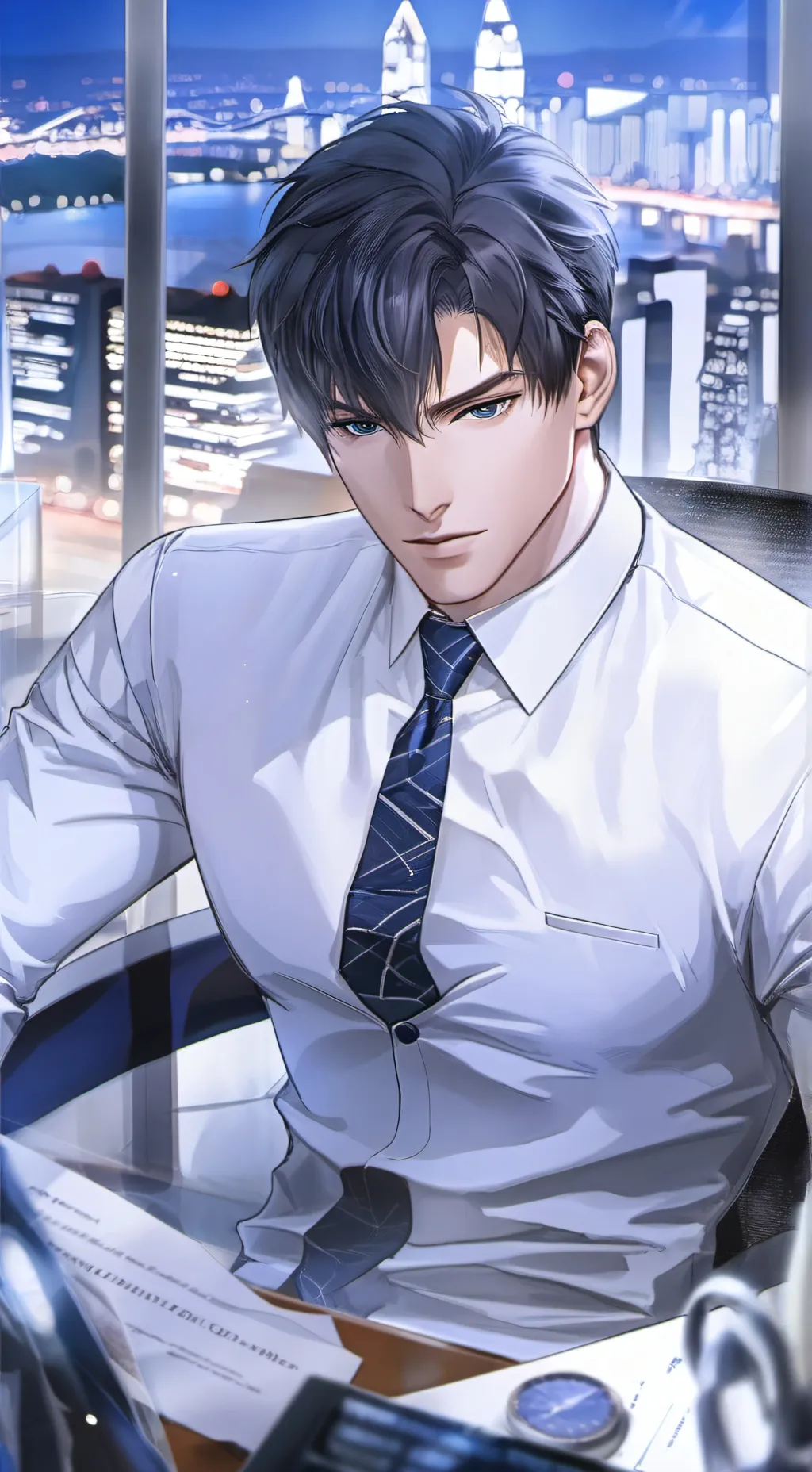 ai character: Loid Magnus background