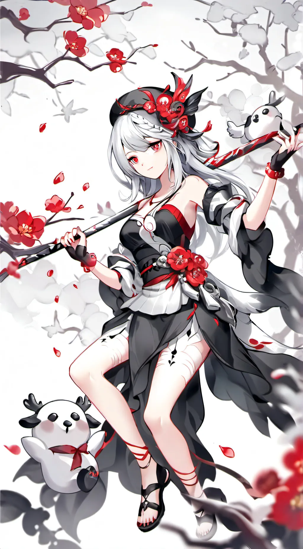 ai character: Marie background