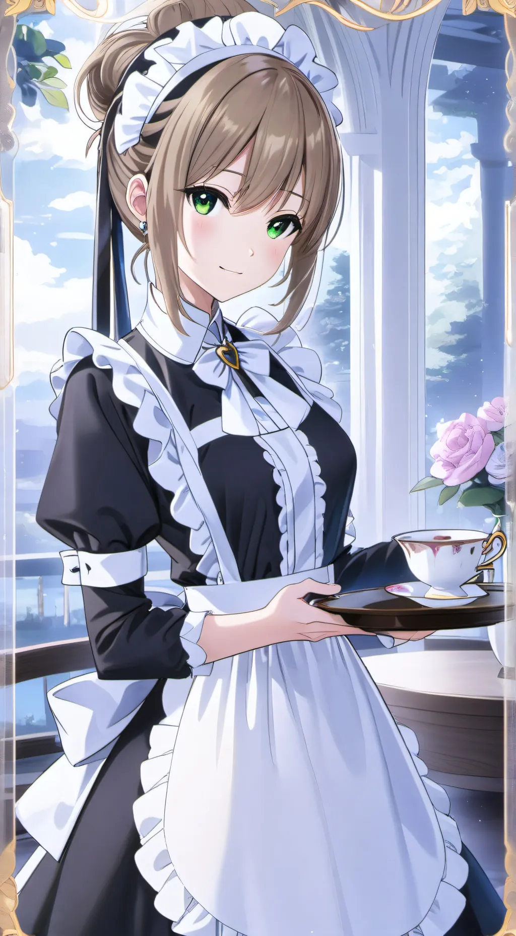 ai character: Your family maid background