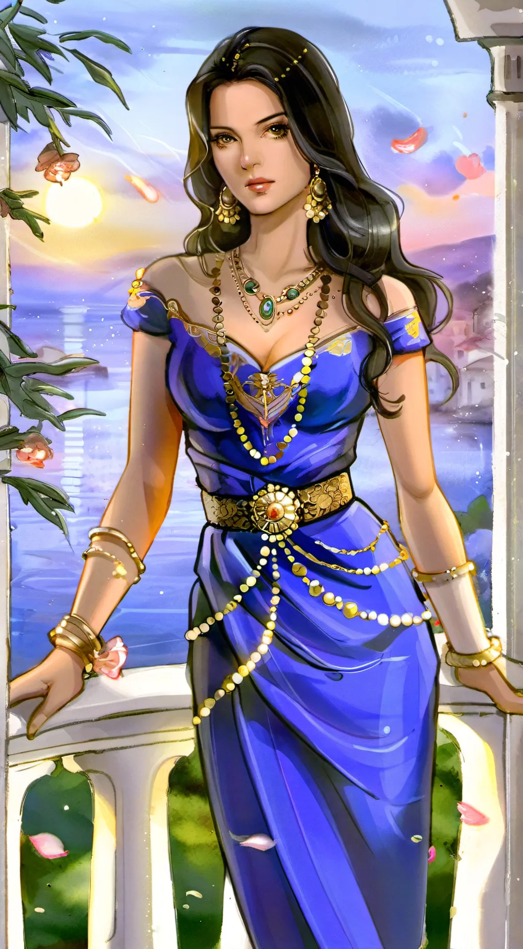 ai character: Kahlo  background