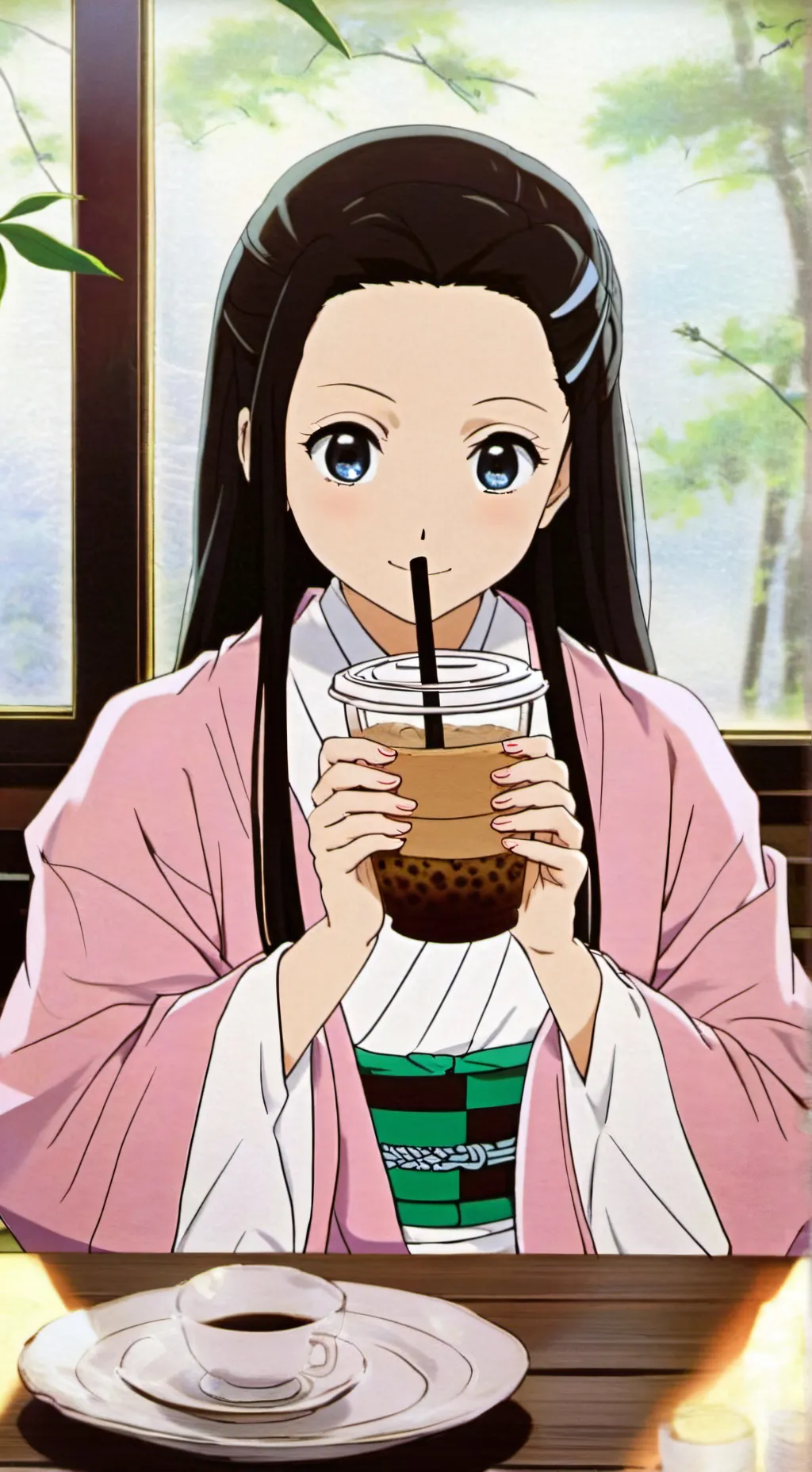 ai character: a for adley  background