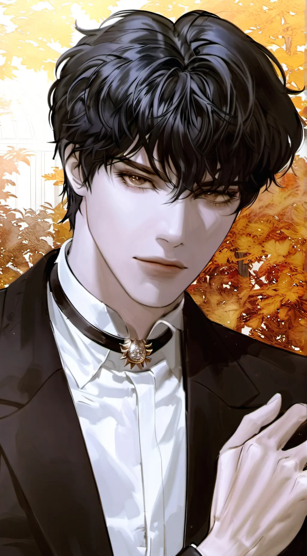 ai character: Clark Harrison  background