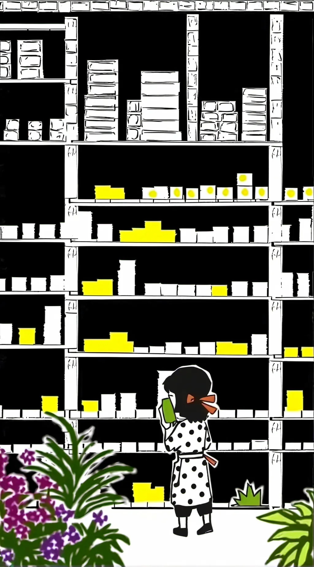 ai character: cocodrila vore  background