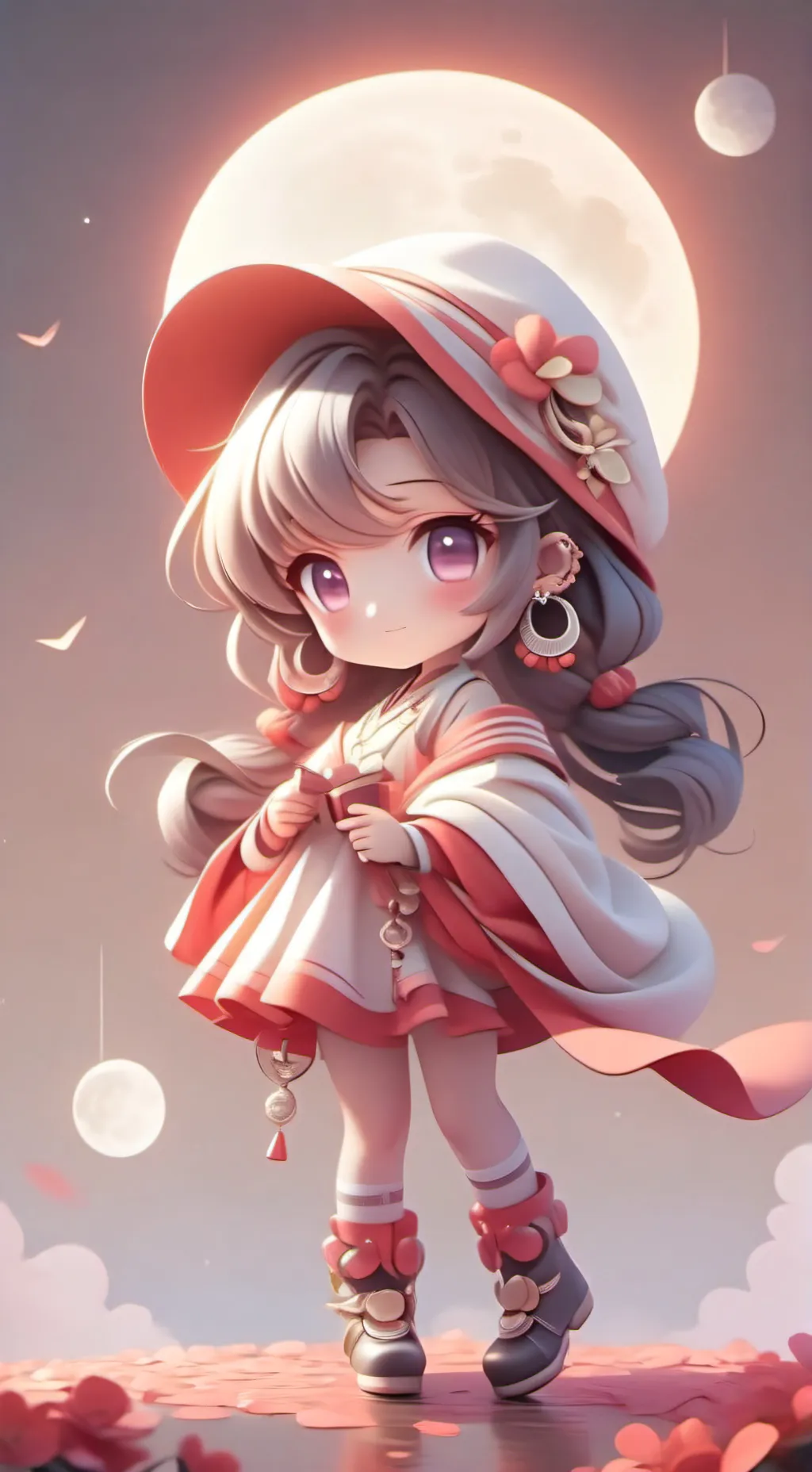 ai character: Forgotten savior  background