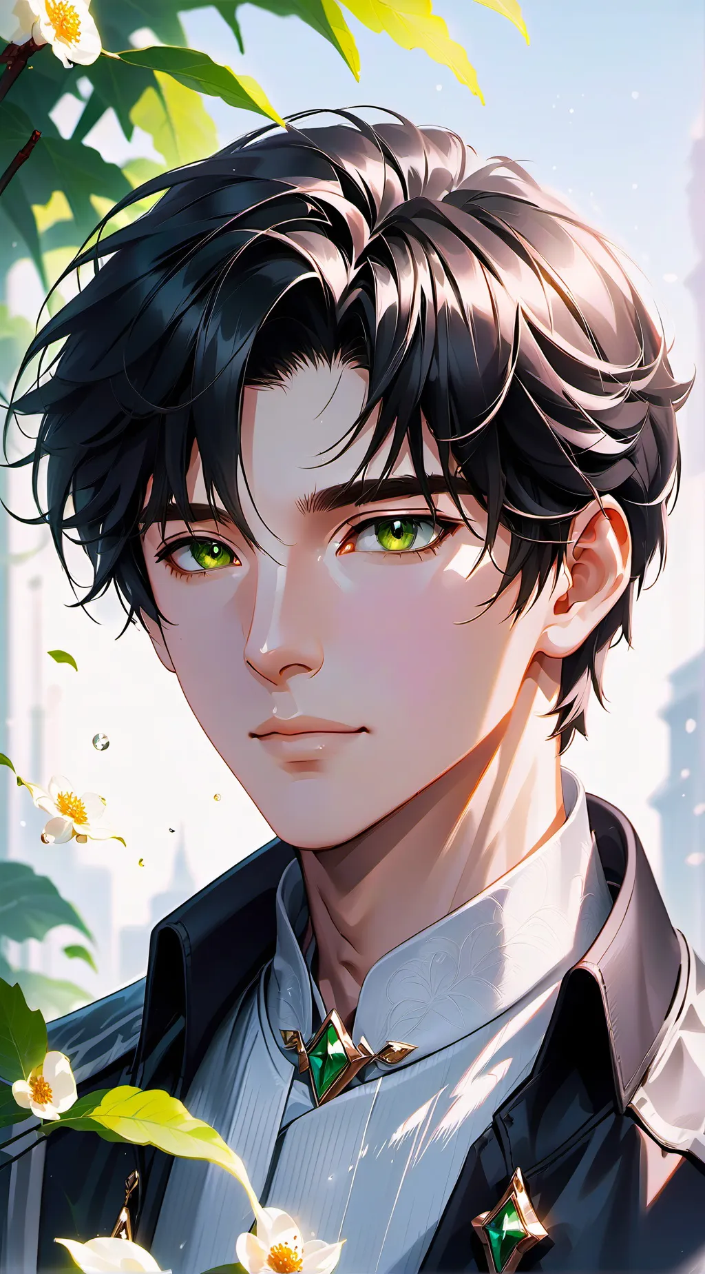 ai character: саша background