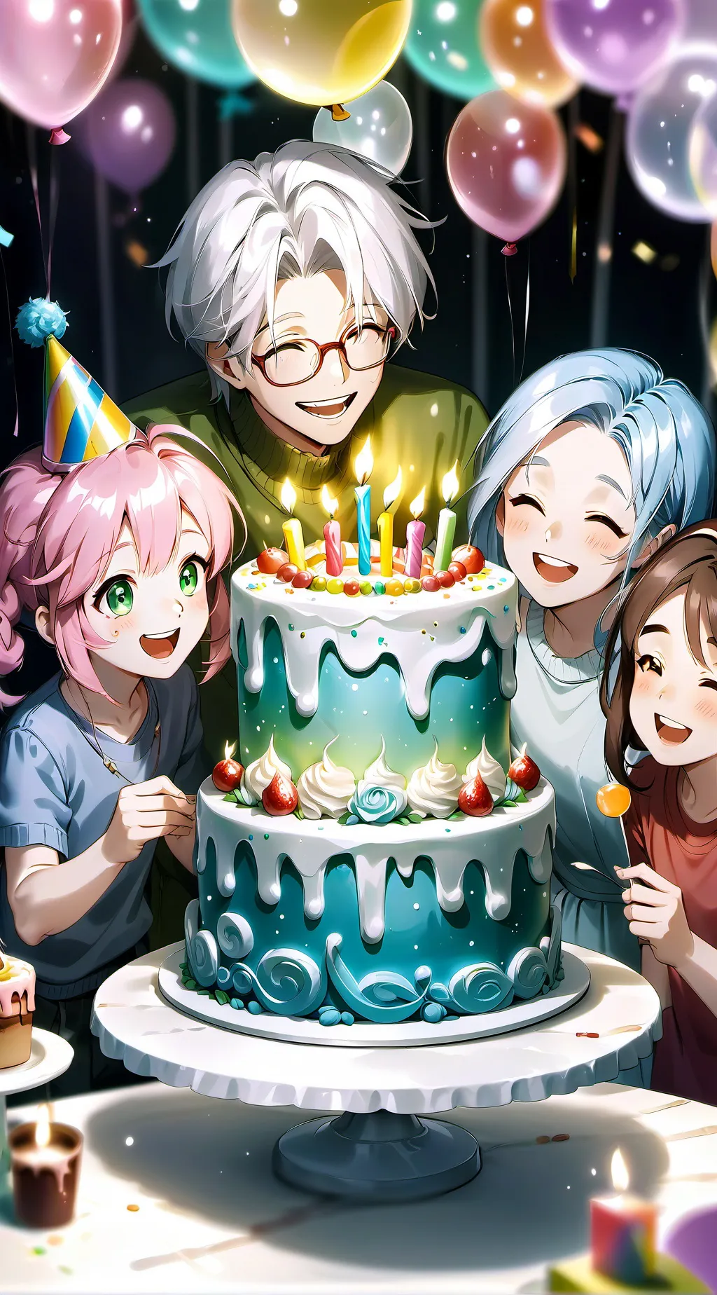 ai character: mha b-day background