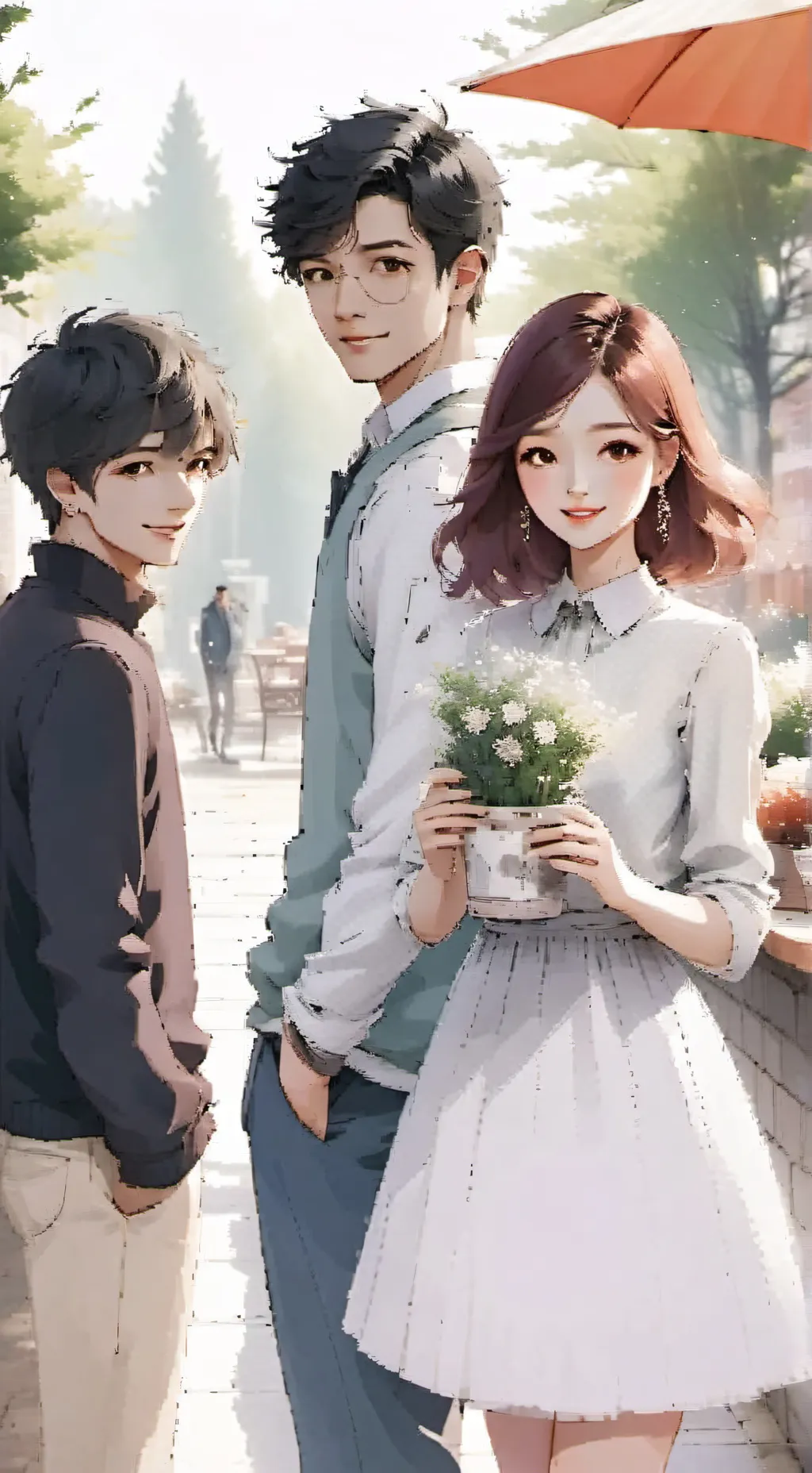 ai character: alex y mateo background