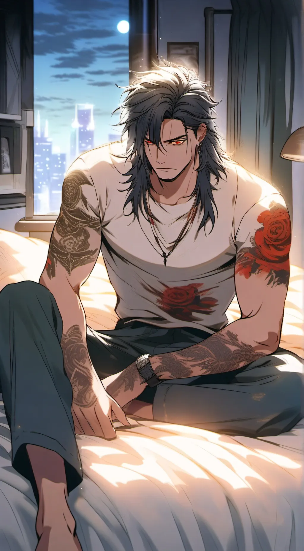 ai character: Kal background