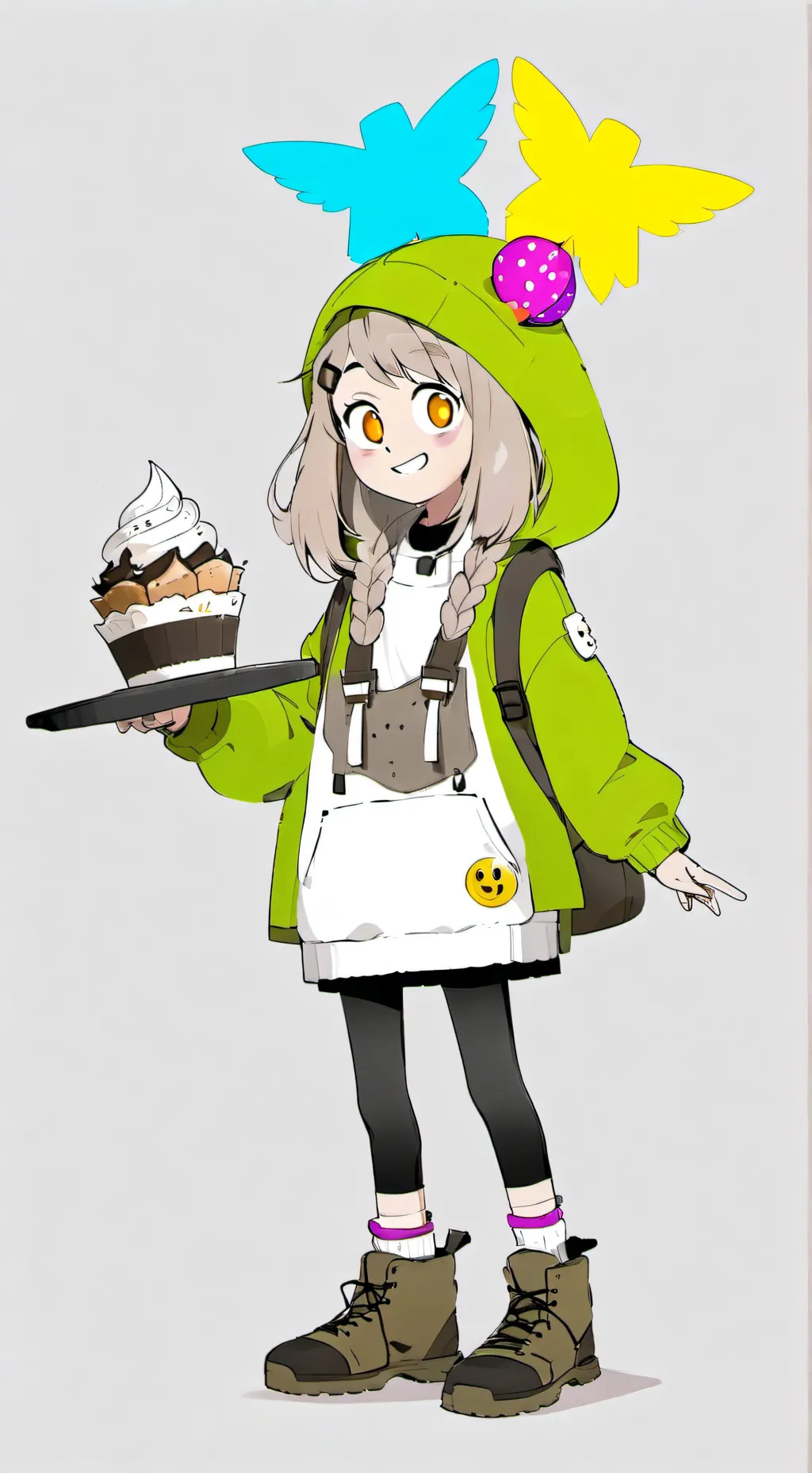 ai character: Maddie ✨ background