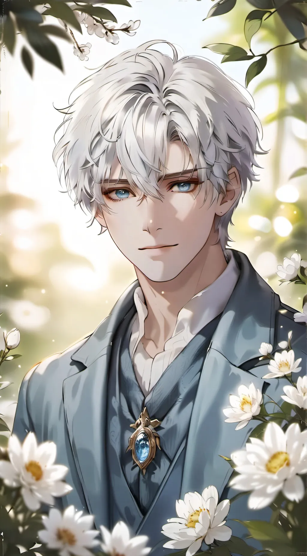 ai character: Leo background