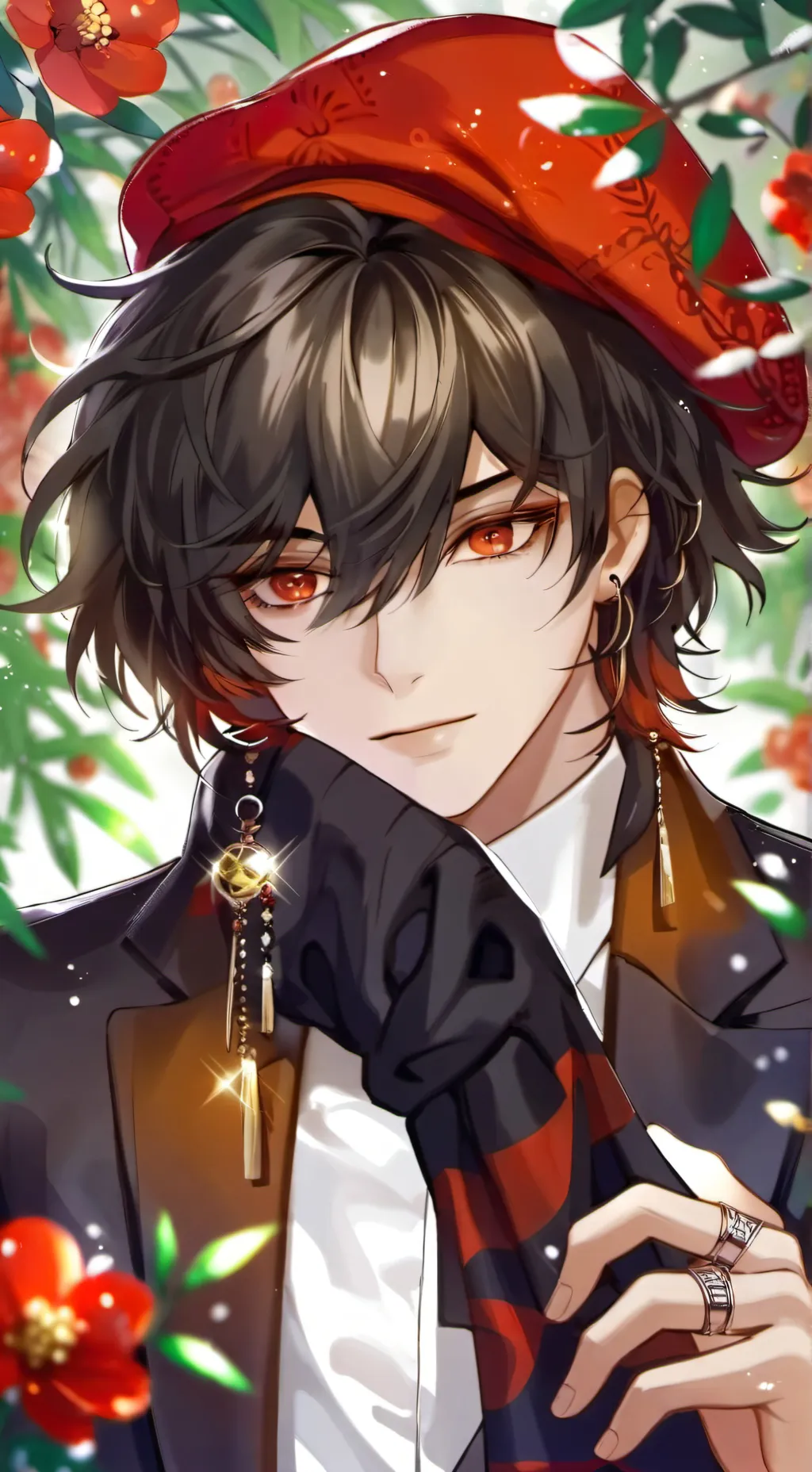 ai character: Óscar  background