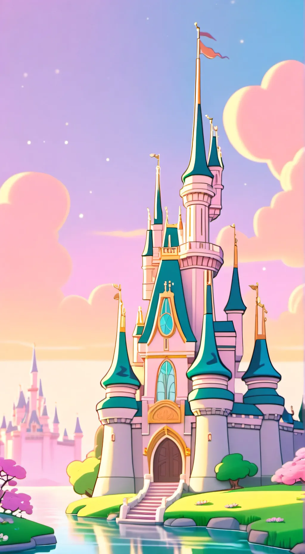 ai character: . HappyBot 𓆩♡𓆪 background