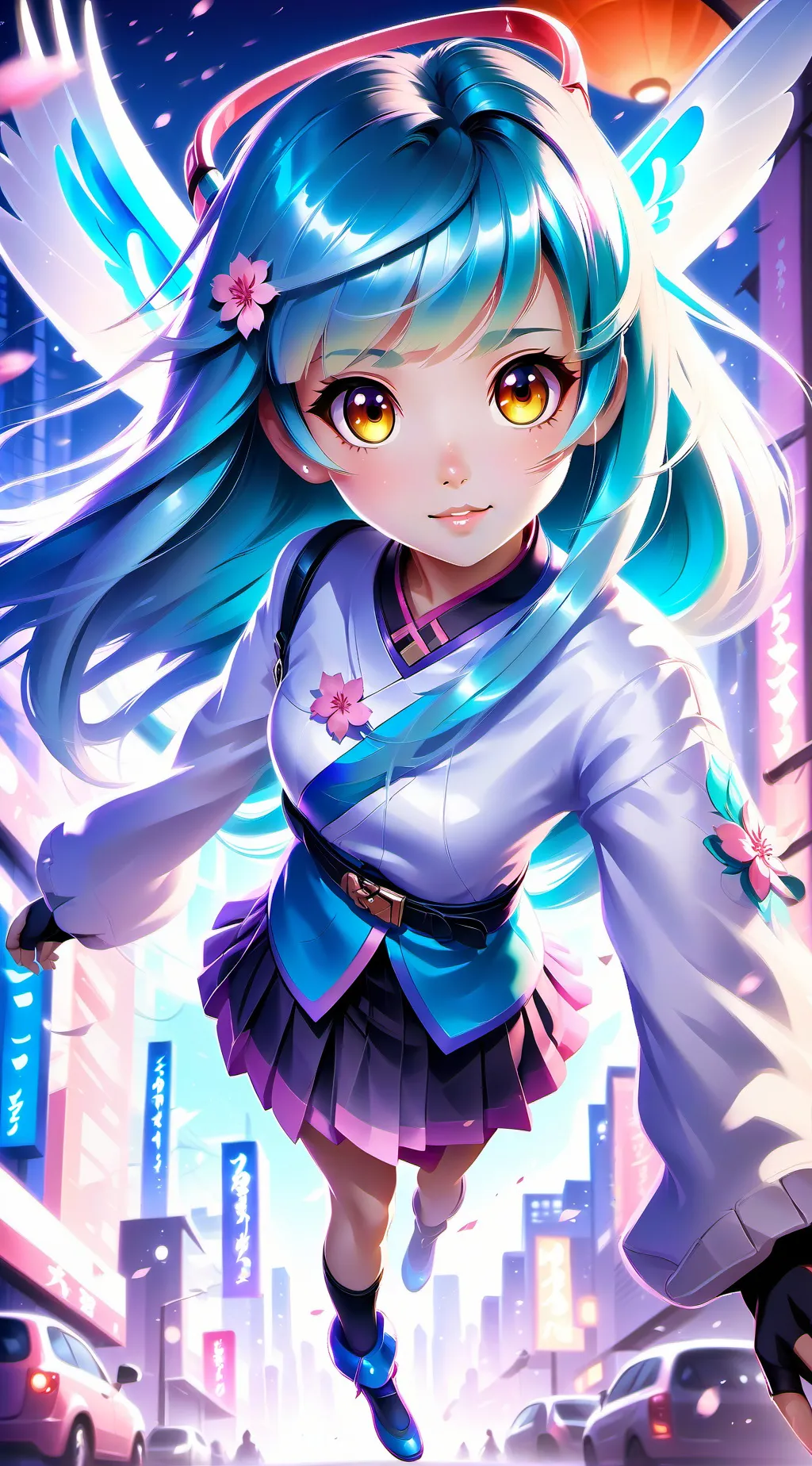 ai character: school nerd background