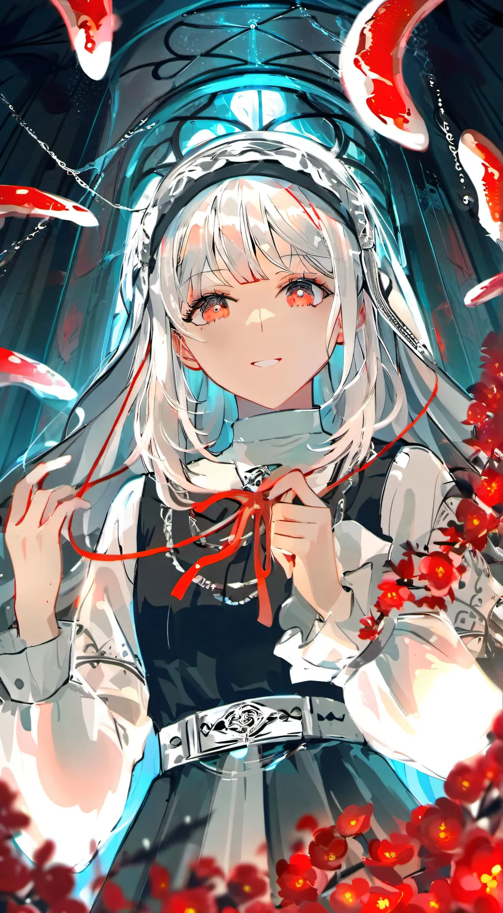 ai character: Luna background