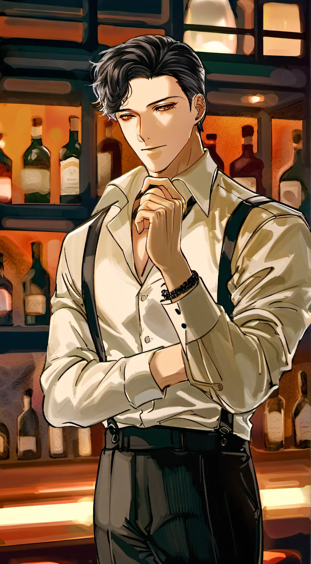 ai character: Theodore smith background