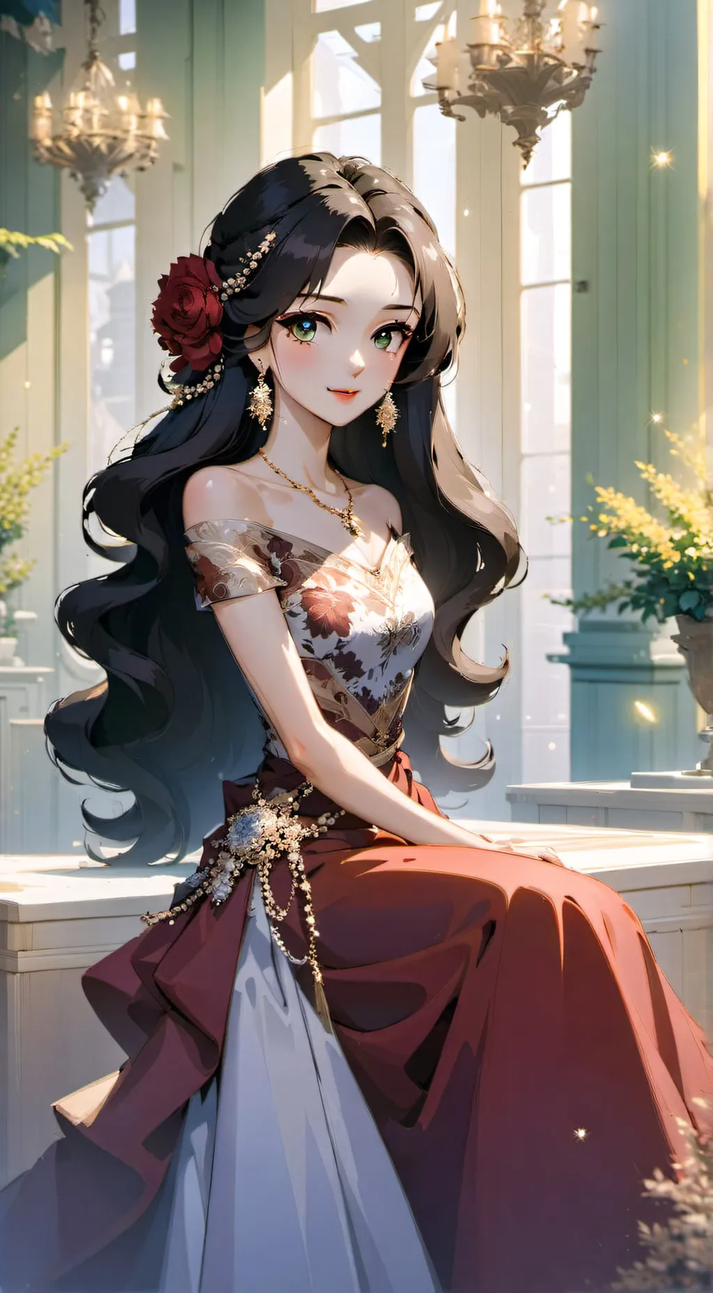 ai character: Enemies to lovers background