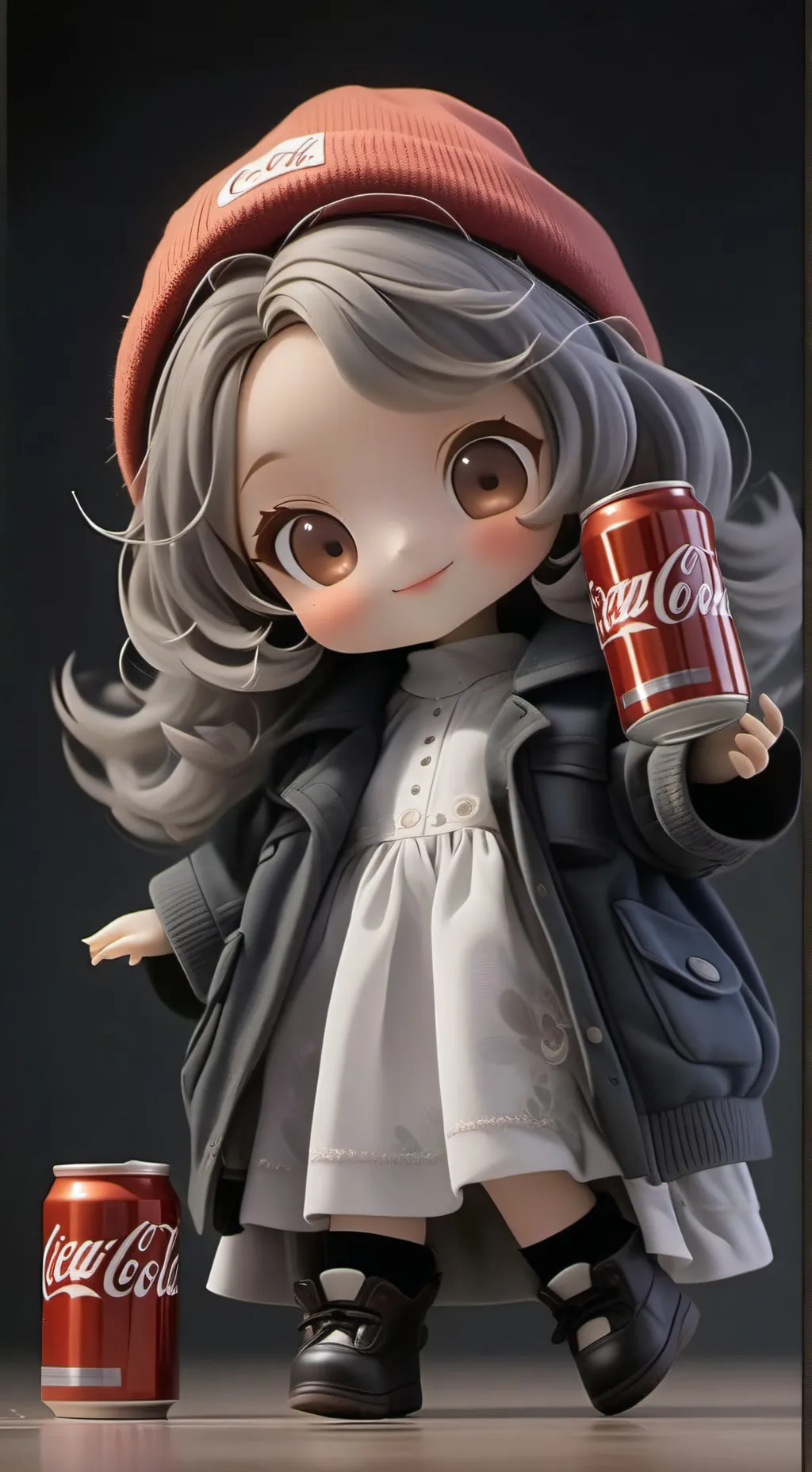 ai character: Snowdrop background