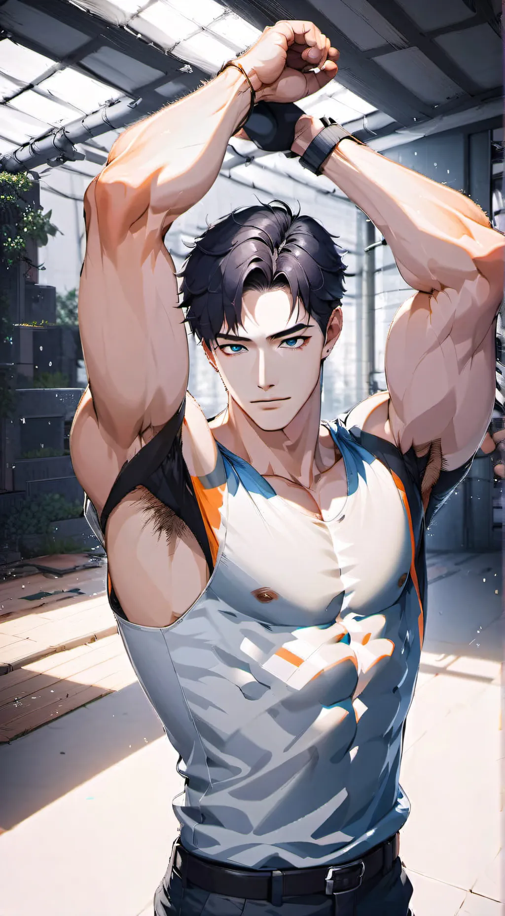 ai character: Kai  background