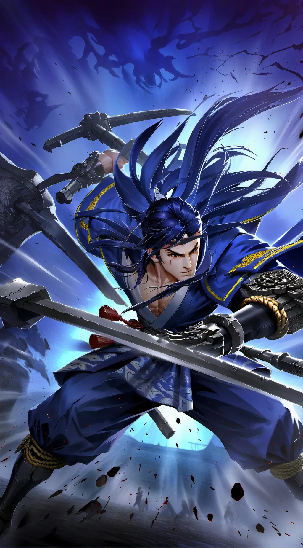 ai character: mahoraga  background