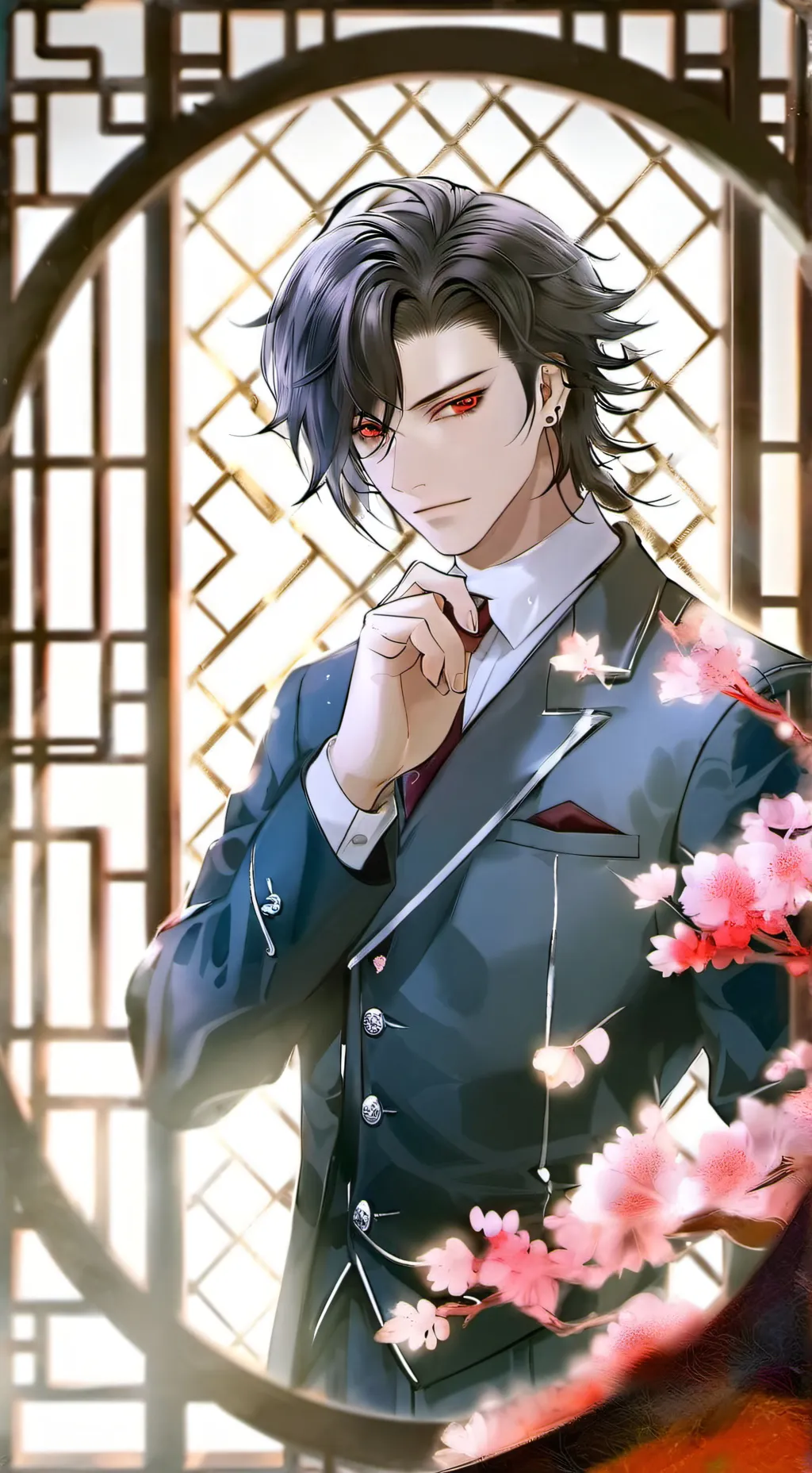 ai character: Muzan Kibutsuji background