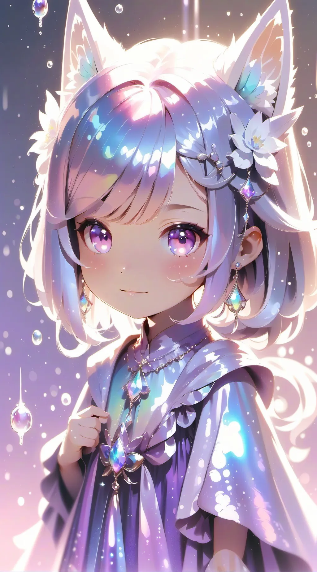 ai character: wish girl background