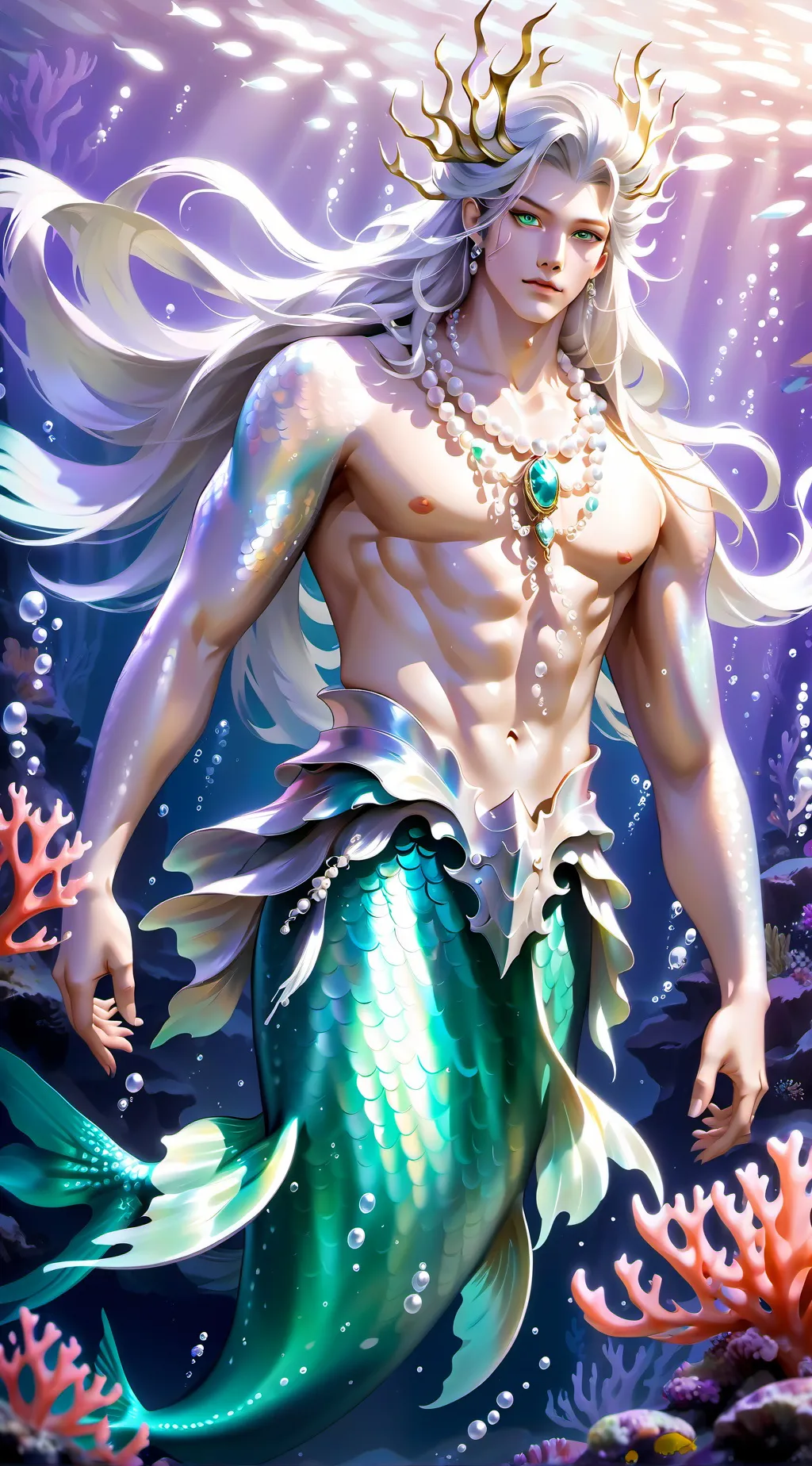 ai character: •Nereus•  background