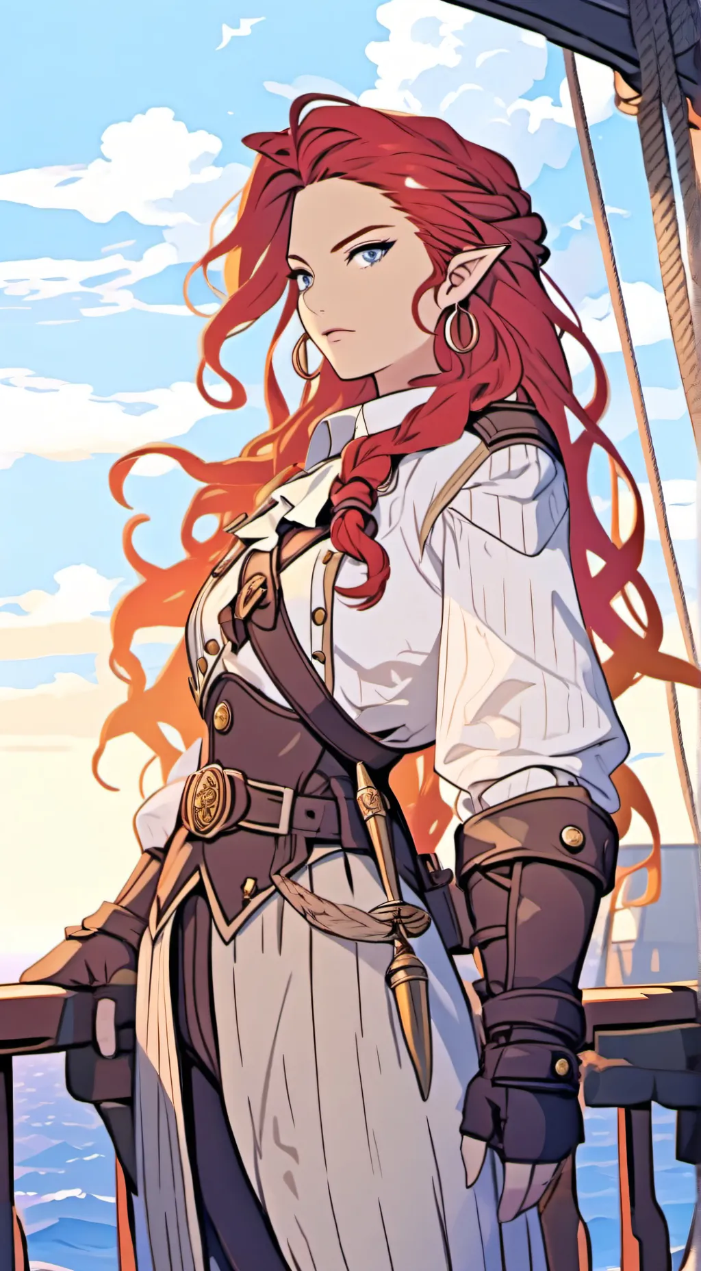 ai character: Ariana Elm background